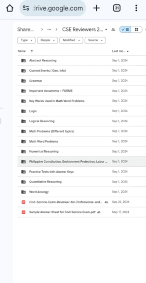 Civil Service PDF Reviewer Package