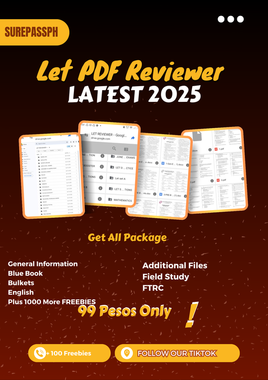 Let Reviewer Latest 2025