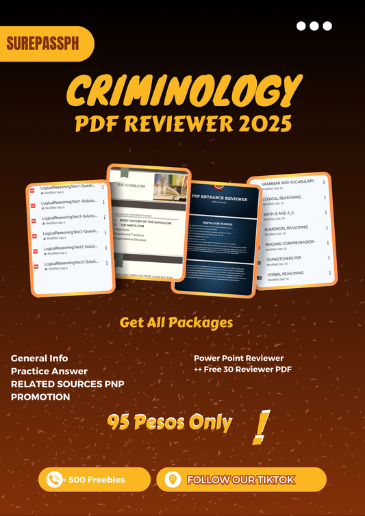 Criminology Reviewer 2025